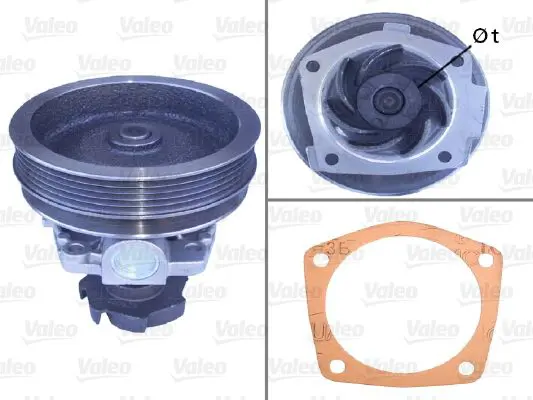 Handler.Part Water pump Valeo 506299 1