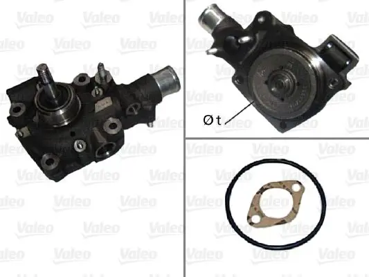 Handler.Part Water pump Valeo 506304 1