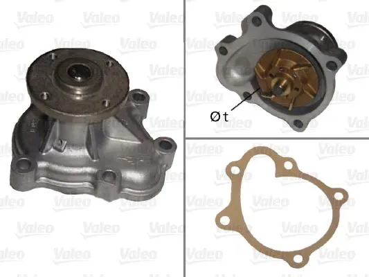 Handler.Part Water pump Valeo 506482 1