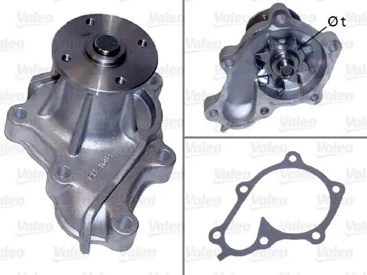 Handler.Part Water pump Valeo 506487 1