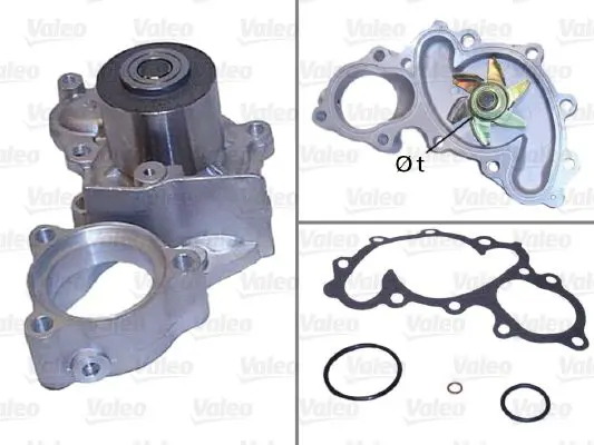 Handler.Part Water pump Valeo 506543 1