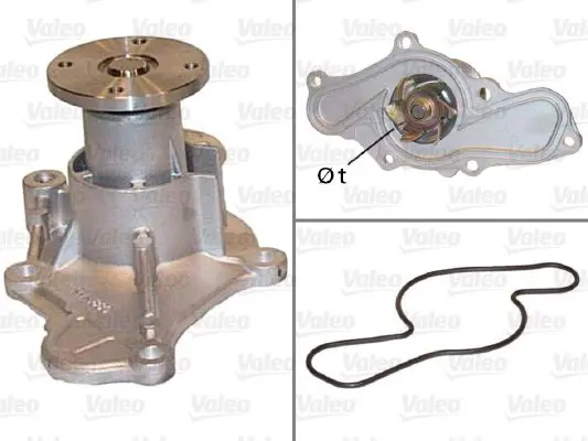 Handler.Part Water pump Valeo 506544 1