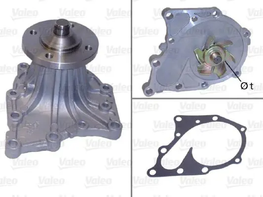 Handler.Part Water pump Valeo 506625 1