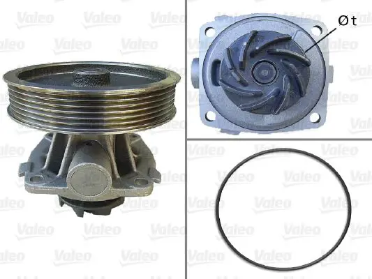 Handler.Part Water pump Valeo 506669 1