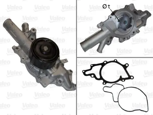 Handler.Part Water pump Valeo 506676 1