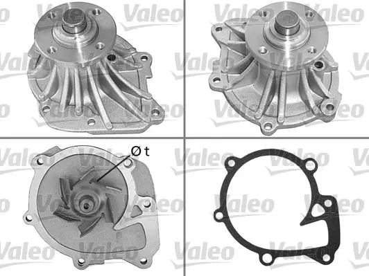 Handler.Part Water pump Valeo 506691 1