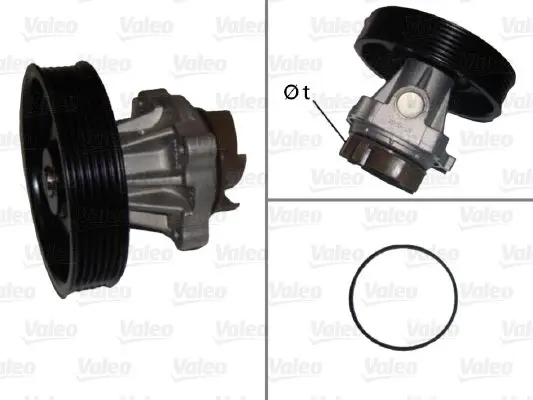 Handler.Part Water pump Valeo 506716 1