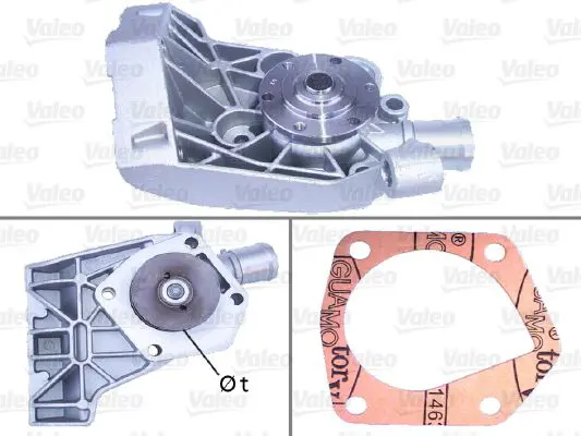 Handler.Part Water pump Valeo 506730 1