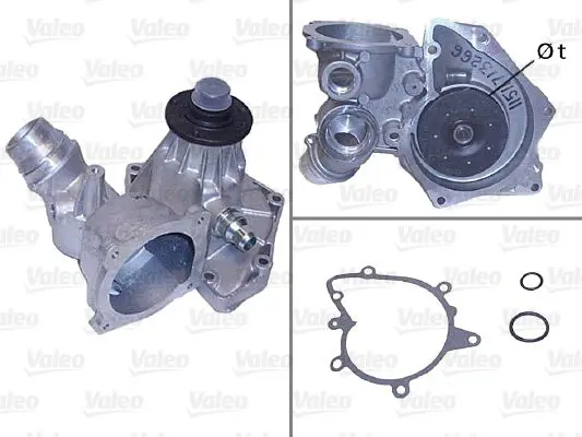 Handler.Part Water pump Valeo 506800 1