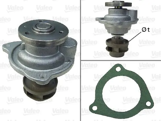 Handler.Part Water pump Valeo 506809 1