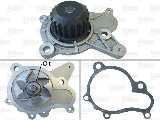 Handler.Part Water pump Valeo 506814 1