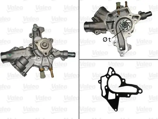 Handler.Part Water pump Valeo 506838 1