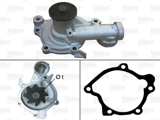 Handler.Part Water pump Valeo 506857 1