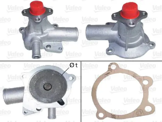 Handler.Part Water pump Valeo 506858 1