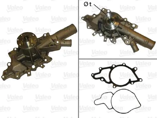 Handler.Part Water pump Valeo 506875 1