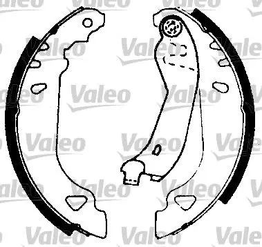 Handler.Part Brake shoe set Valeo 553663 1