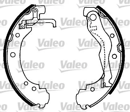 Handler.Part Brake shoe set Valeo 553720 1