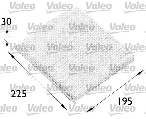 Handler.Part Filter, interior air Valeo 698512 1