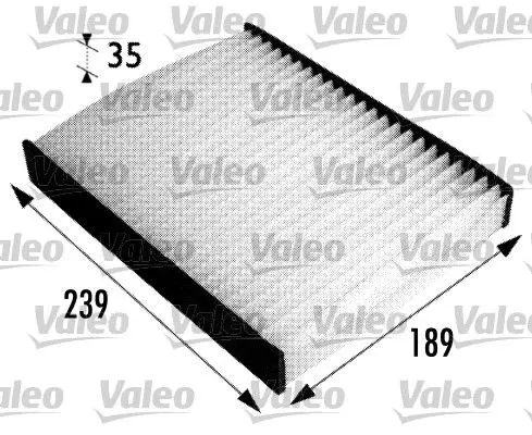 Handler.Part Filter, interior air Valeo 698694 1