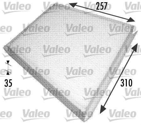 Handler.Part Filter, interior air Valeo 698702 1