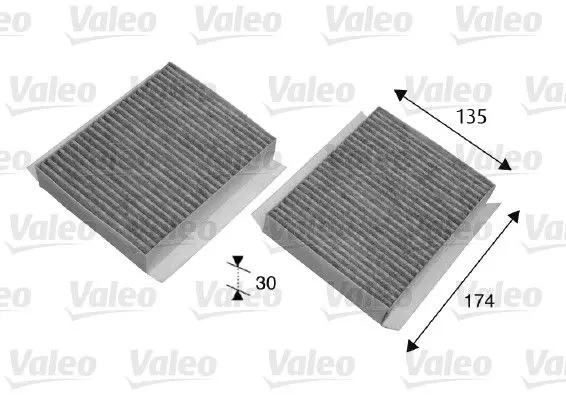 Handler.Part Filter, interior air Valeo 698747 1