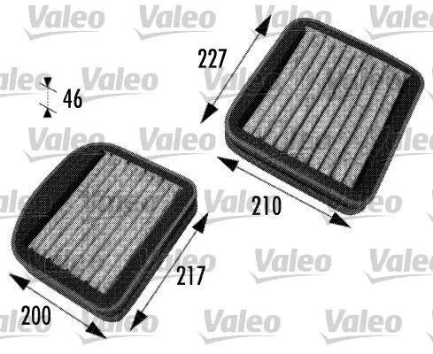 Handler.Part Filter, interior air Valeo 698772 1