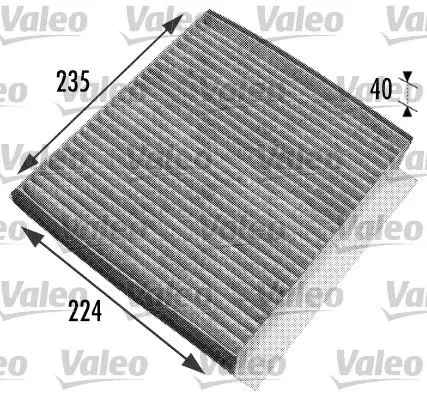 Handler.Part Filter, interior air Valeo 698778 1