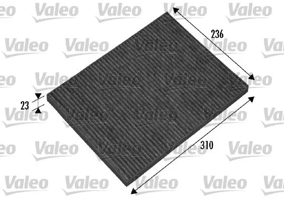 Handler.Part Filter, interior air Valeo 698865 1