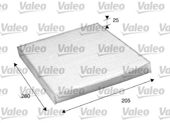 Handler.Part Filter, interior air Valeo 698885 1