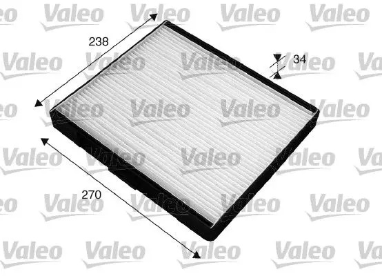 Handler.Part Filter, interior air Valeo 715517 1