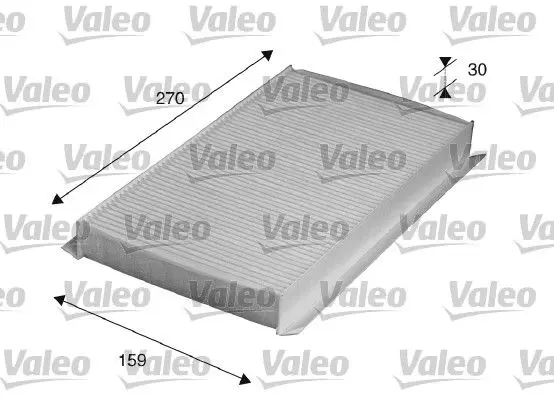 Handler.Part Filter, interior air Valeo 715518 1