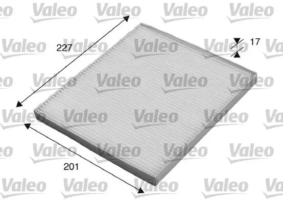 Handler.Part Filter, interior air Valeo 715521 1