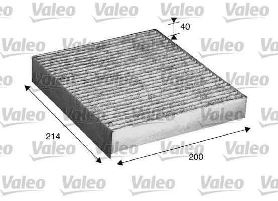 Handler.Part Filter, interior air Valeo 715533 1