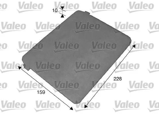 Handler.Part Filter, interior air Valeo 716005 1