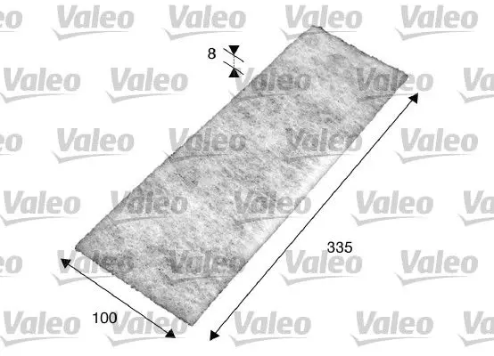 Handler.Part Filter, interior air Valeo 716017 2