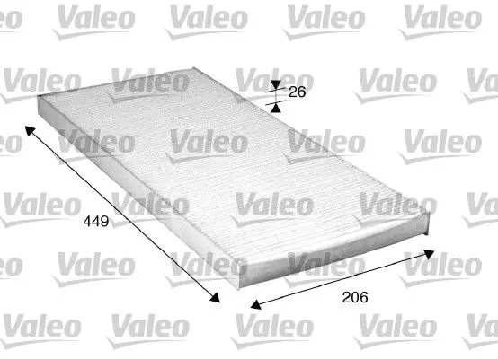 Handler.Part Filter, interior air Valeo 716028 2