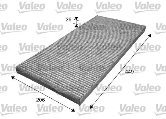 Handler.Part Filter, interior air Valeo 716029 2