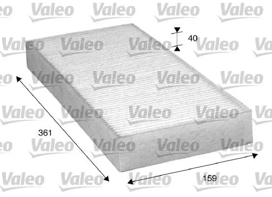 Handler.Part Filter, interior air Valeo 716035 2