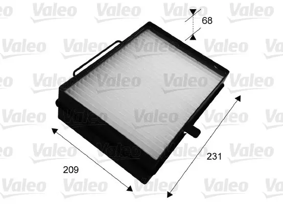 Handler.Part Filter, interior air Valeo 716039 2