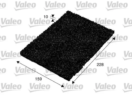 Handler.Part Filter, interior air Valeo 716040 2