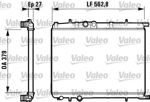 Handler.Part Radiator, engine cooling Valeo 732909 1