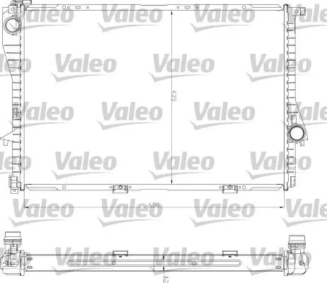 Handler.Part Radiator, engine cooling Valeo 734277 1