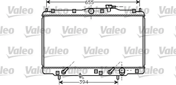 Handler.Part Radiator, engine cooling Valeo 734747 1