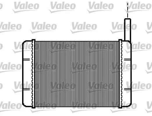 Handler.Part Heat exchanger, interior heating Valeo 812053 1