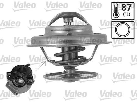 Handler.Part Thermostat, coolant Valeo 819873 1