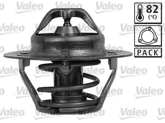 Handler.Part Thermostat, coolant Valeo 820172 1