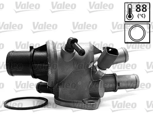 Handler.Part Thermostat, coolant Valeo 820411 1