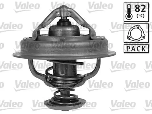 Handler.Part Thermostat, coolant Valeo 820442 1