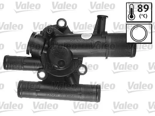 Handler.Part Thermostat, coolant Valeo 820536 1