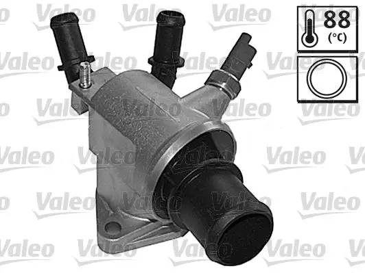 Handler.Part Thermostat, coolant Valeo 820965 1